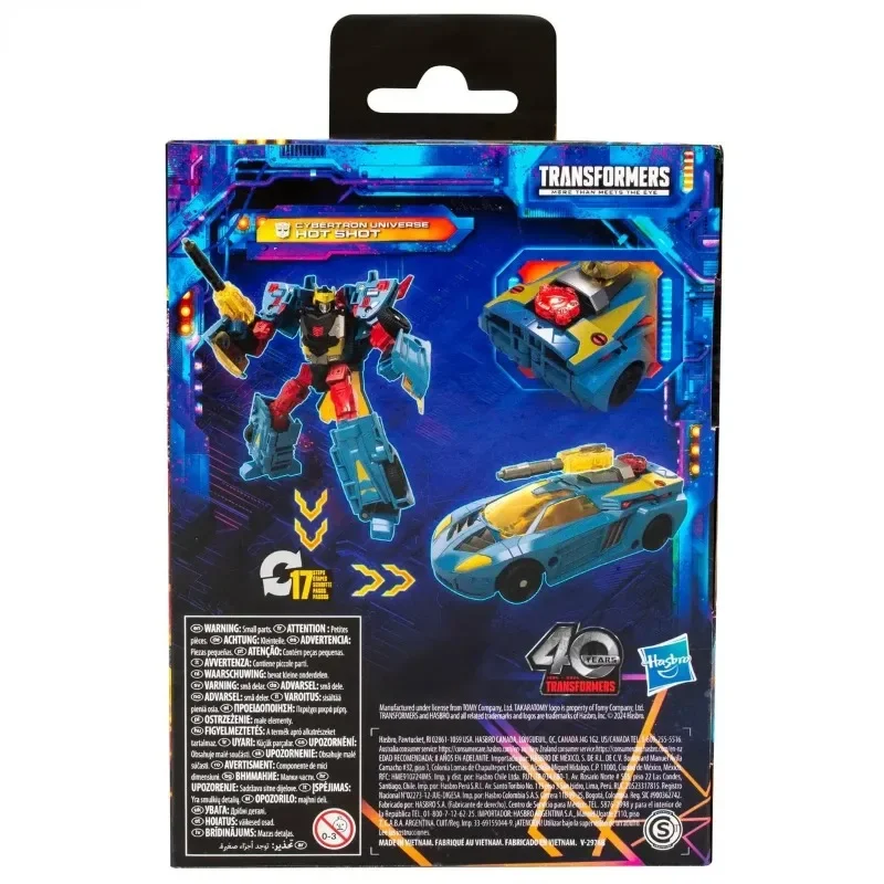 Auf Lager Takara Tomy Transformatoren Erbe United Cyber tronian Mystery Universum Hot Shot echte Modell Action figur Spielzeug Geschenk