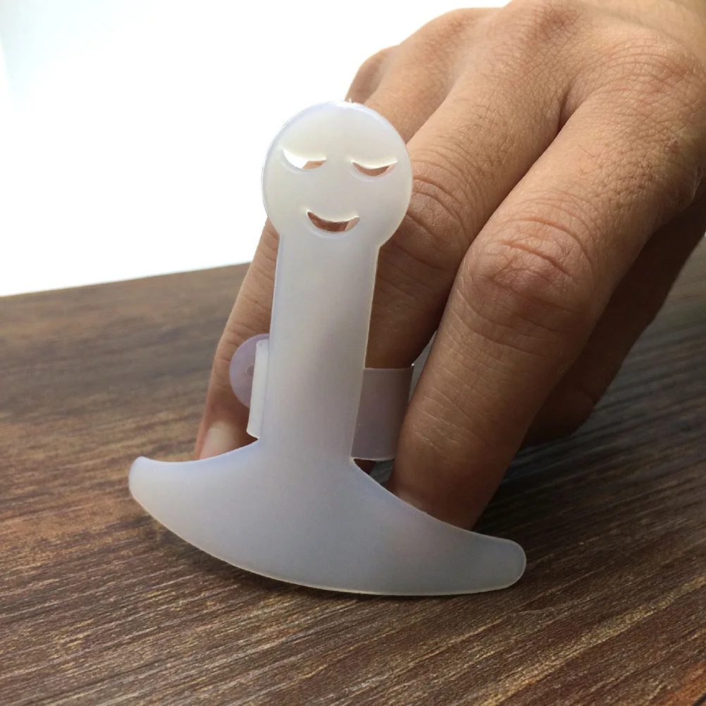 

Plastic Finger Protector Guard for Cutting Face Kitchen Gadgets Slicing Dicing Chopping Adjustable Design for Kitchen