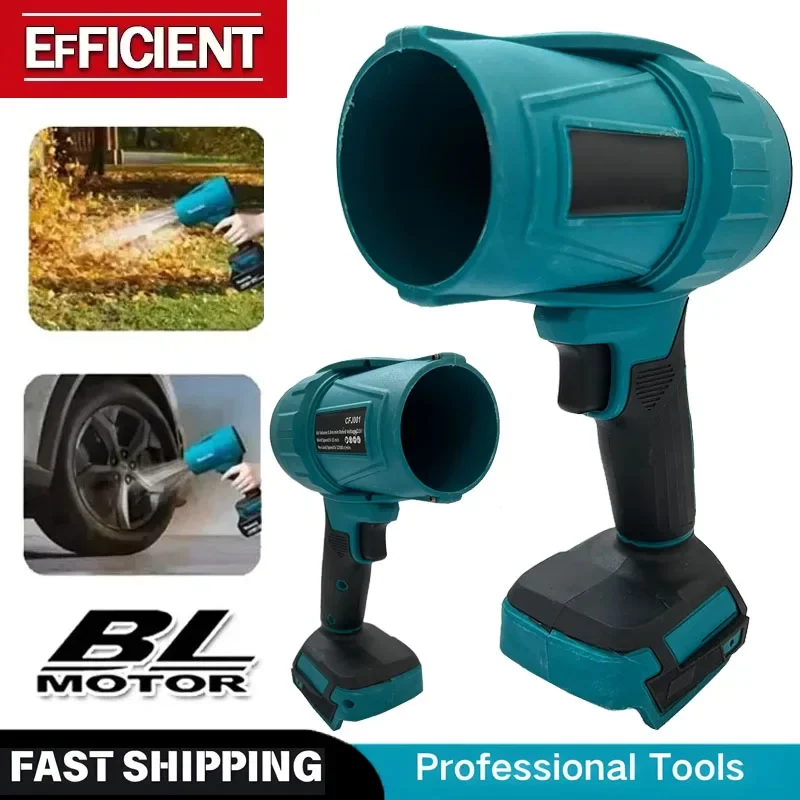 

Fit Makita 30000RPM Violent Blower Turbo Jet Fan 18VElectric Air Duster Wind Speed Turbo Rechargeable withLight Car Cleanin Tool