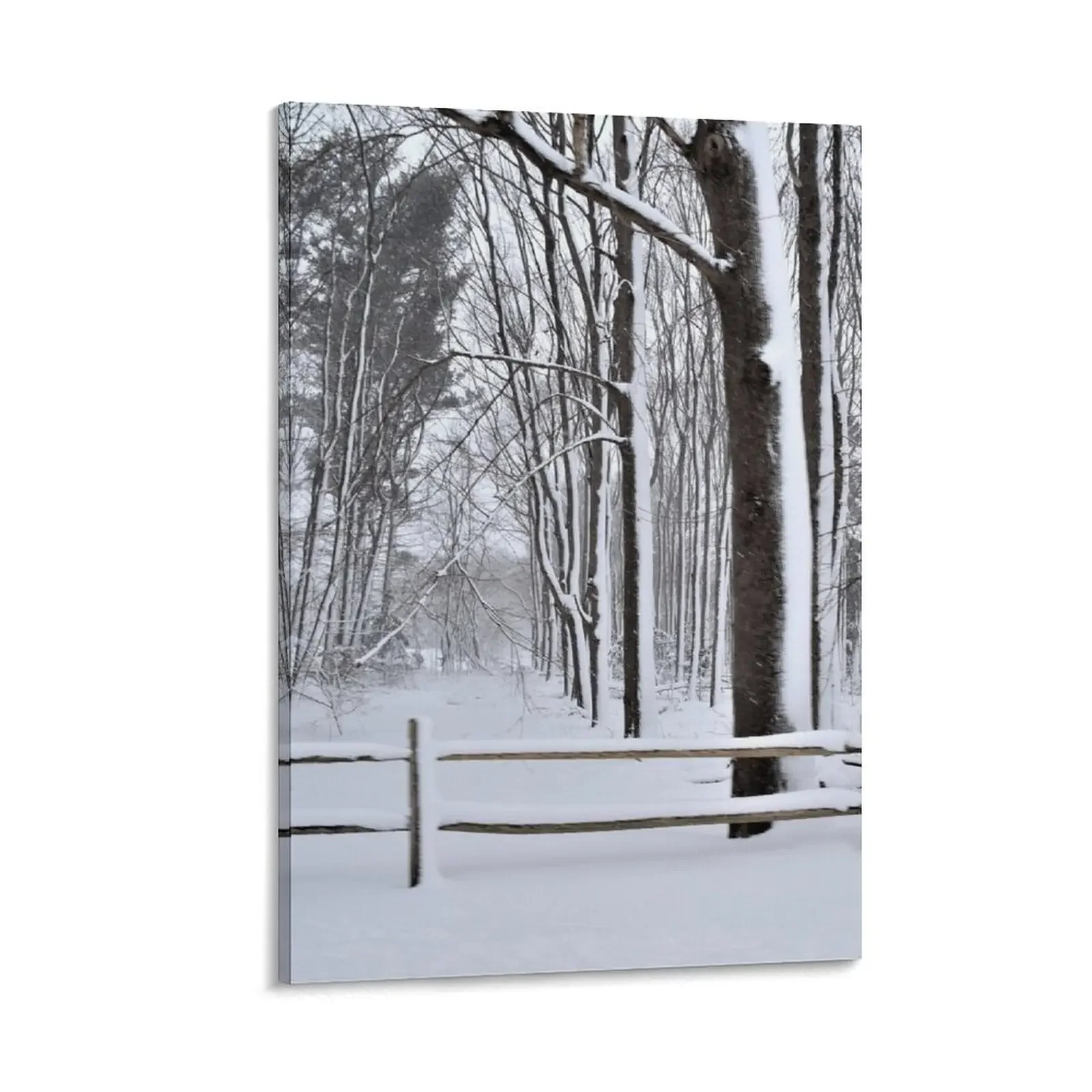 

Winter Woods Canvas Painting posters for wall bedrooms decorations posters anime pictures for wall