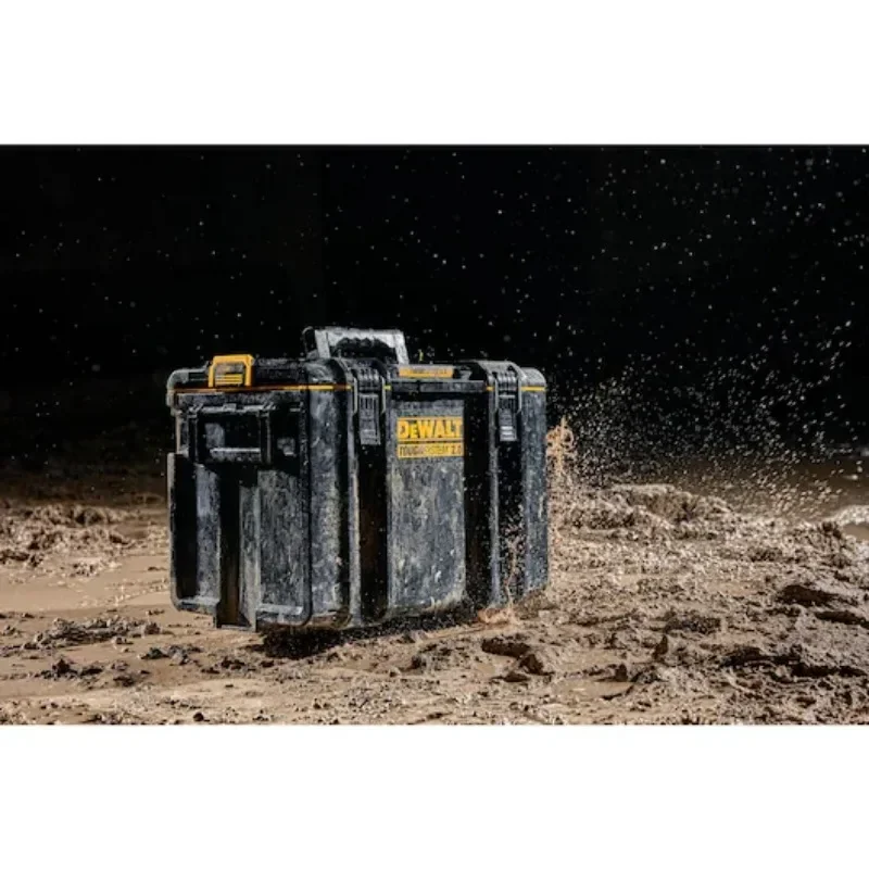 DeWalt-大容量ストレージツールボックス,タフシステム,ds400ストレージケースセット,ip65防塵および耐水性ツールボックス,DWST83342-1