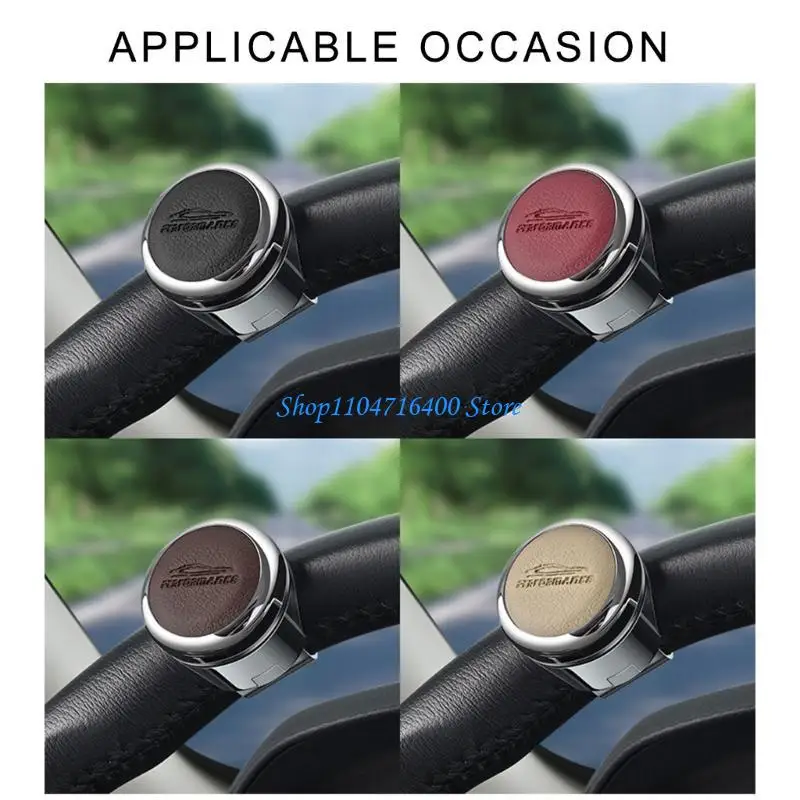 

y1gd Rotary Suicide Knob Power Handle Spinner Balls for Car SUV Car Steering Wheel Knob Universal Spinner Metal Bearing Knob