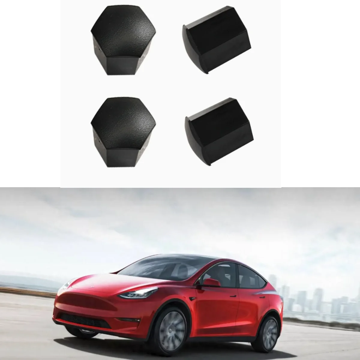 

For Tesla auto parts model Y/model 3/X/S wheel tire nut cover trim cover