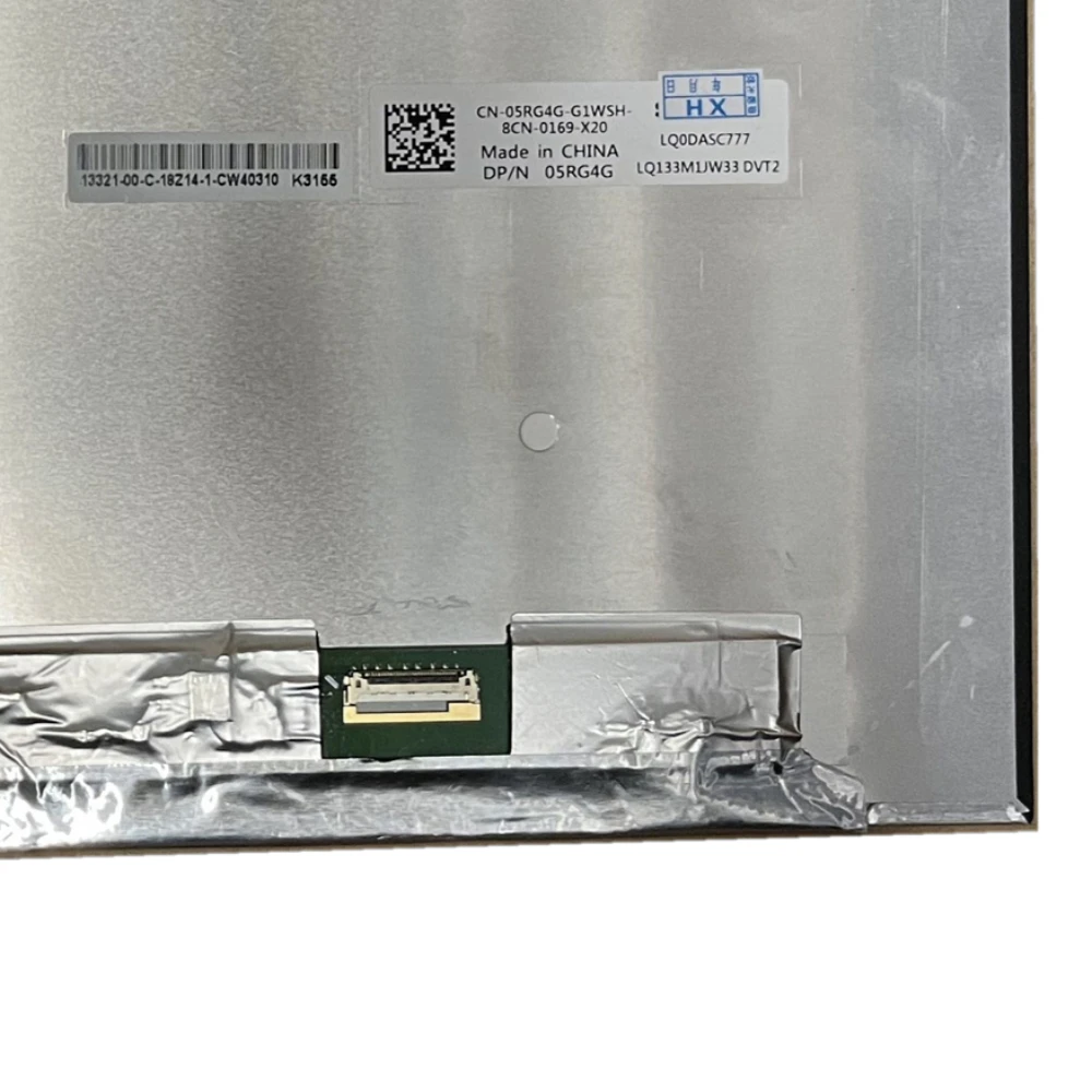 

LQ133M1JW33 DVT2 LQ0DASC777 Laptop LCD Screen 1920*1080 DP/N:05RG4G