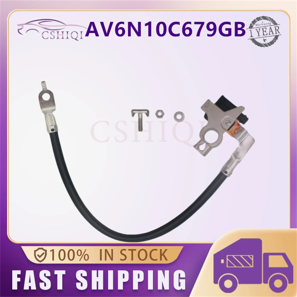 AV6N10C679GB Negative Battery Cable AV6N10C679BG For Ford Escape 2013-2017 Focus 2012-2018 Transit Connect 2014-2018