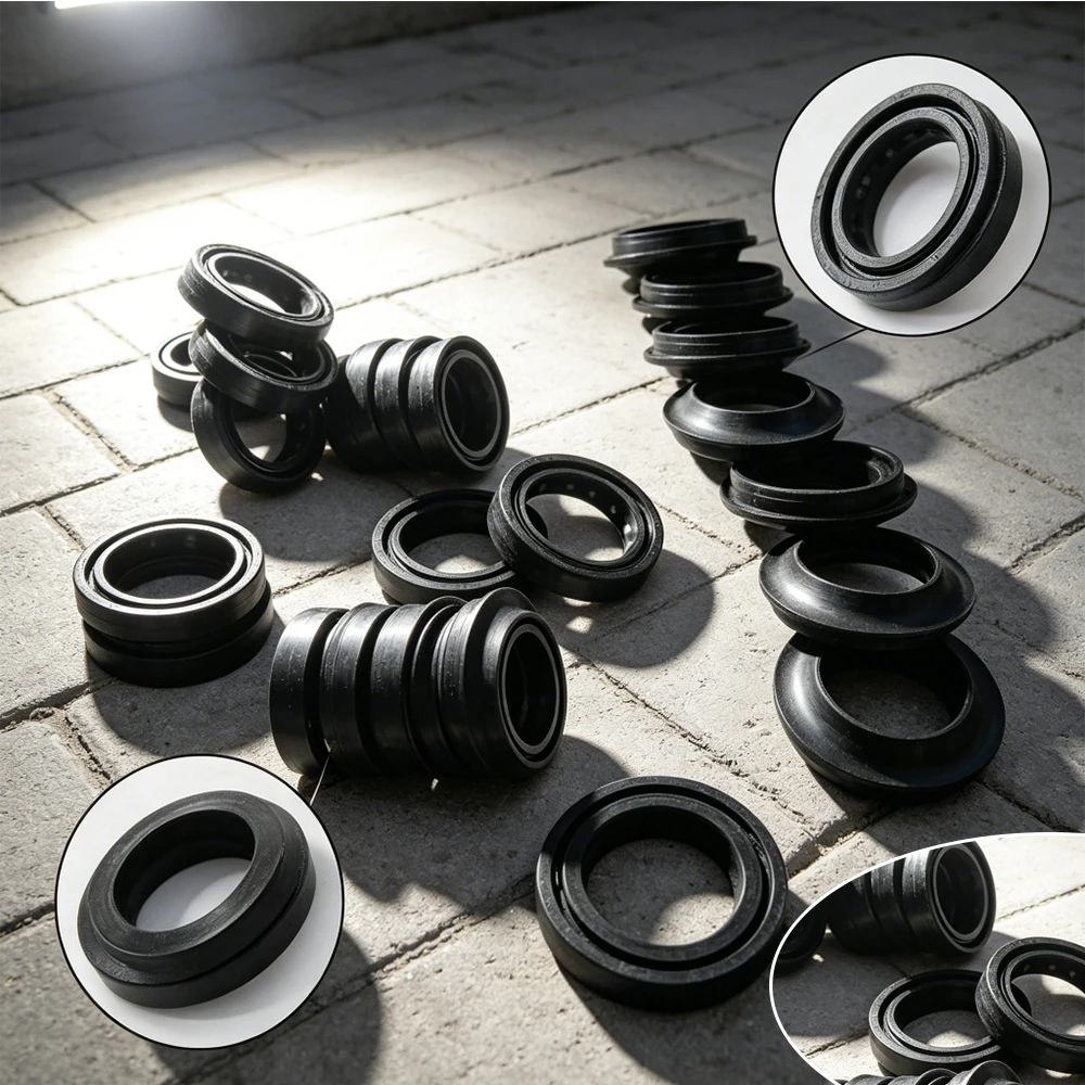 4/8/16/24/32/40pc 35x48x8 35*48 Front Fork Oil Seal 35 48 Dust Cover for PIAGGIO BEVERLY 125 All Versions X EVO 125 X8 X9 125 4T
