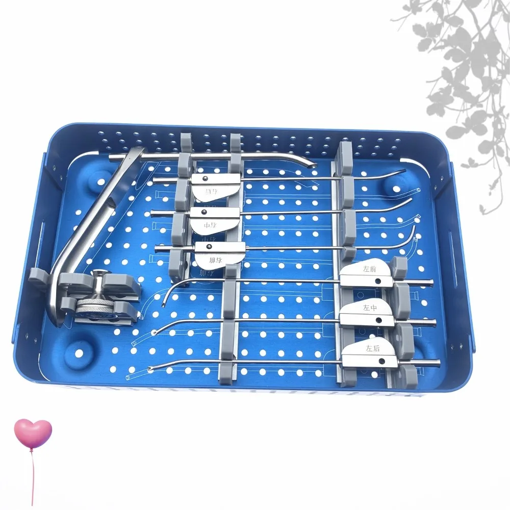 Orthopedic Meniscus suture instrument set Arthroscopy line Wire pass thread passing device instruments
