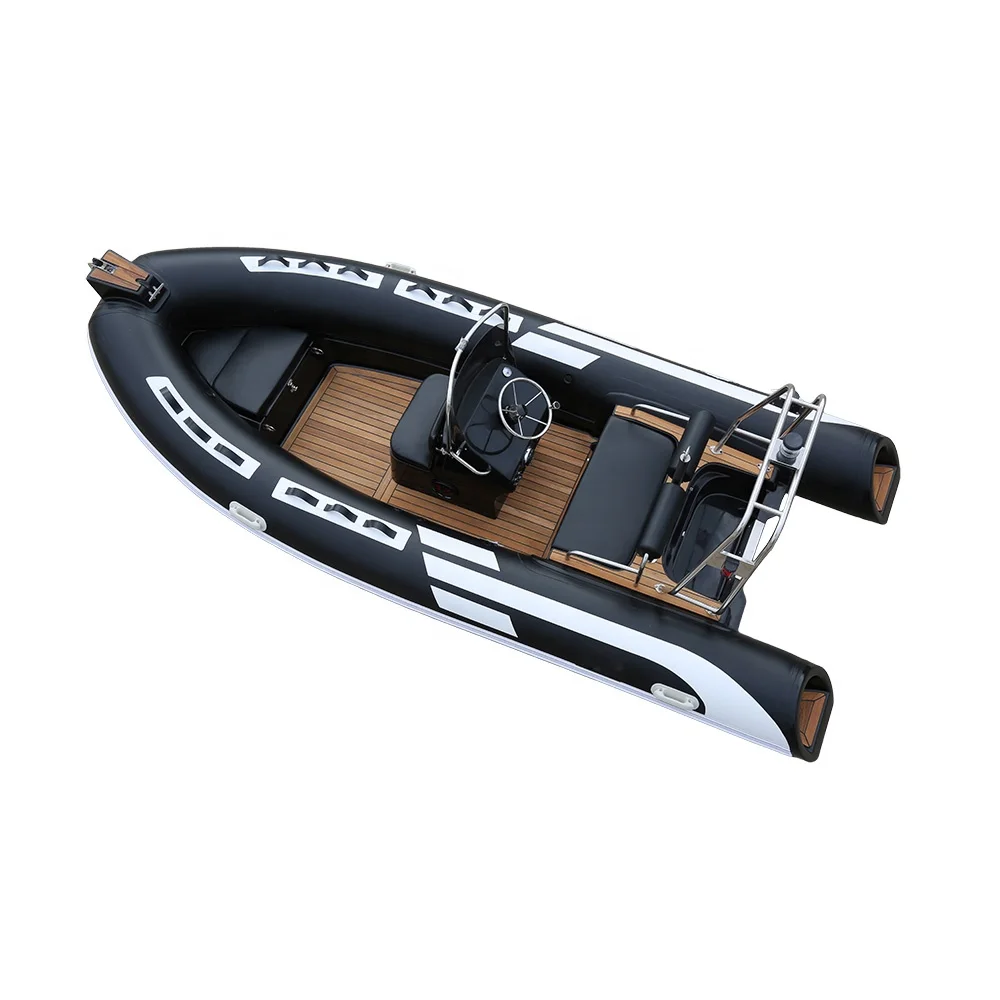 15.7ft/4.8m hypalon/pvc inflatable rib boat motor boat