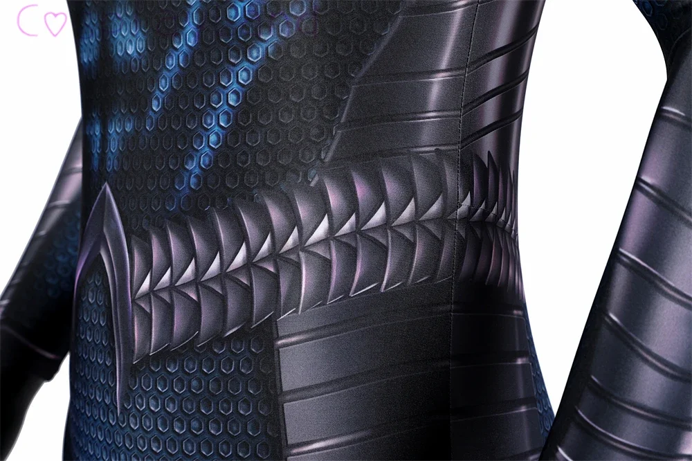 Newest Aquaman Arthur Curry Cosplay Outfit 3D Printed Costume Stretchy Bodysuit Halloween Costume for Men Jumpsuit view 5