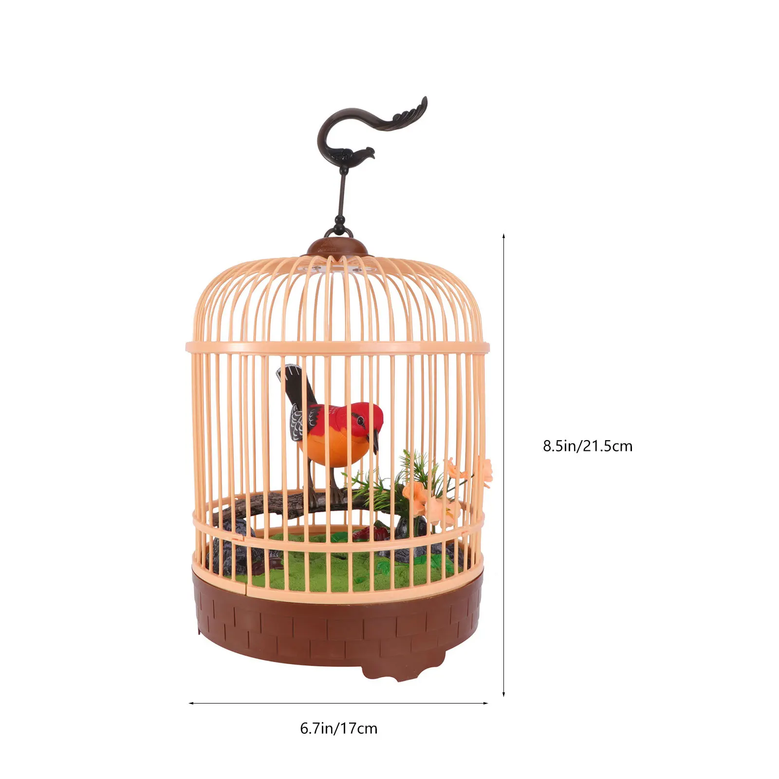 1 قطعة التحكم الصوتي حثي الببغاء التعليمية مضحك تعلم اللعب قفص العصافير متوهجة تتحرك أجنحة الفم الألوان الإدراك