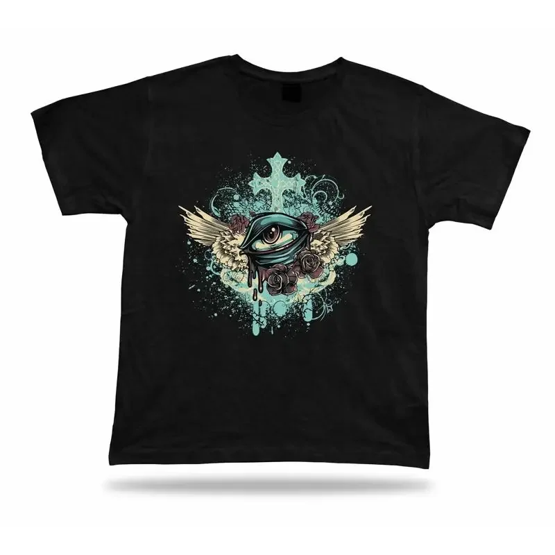 Crying sad eye Floral cool stylish modern t shirt tee idea design gift apparel