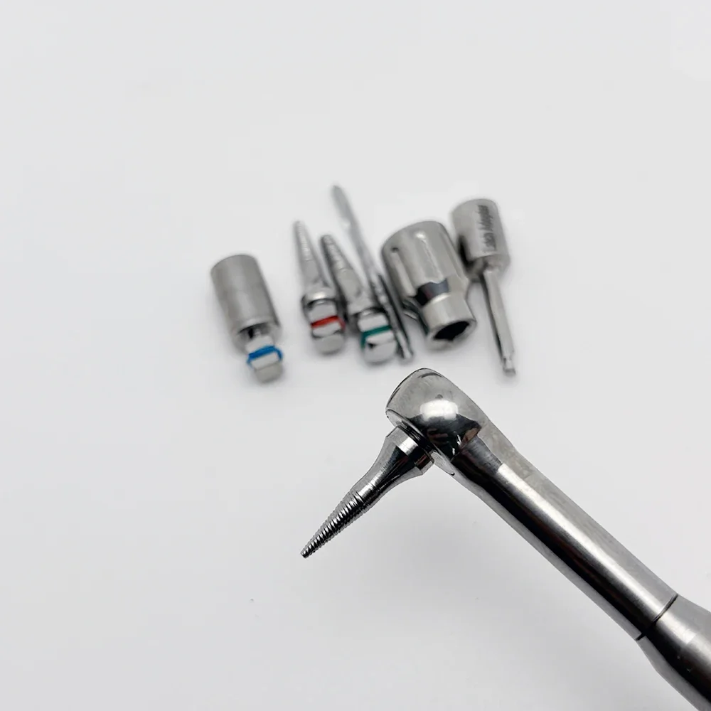 Dental Removal Kit Screw Driver Torque Wrench Ratchet Expander Sos Set Remove Broken Fixture Repair Tools Kit  fast shipping view 5