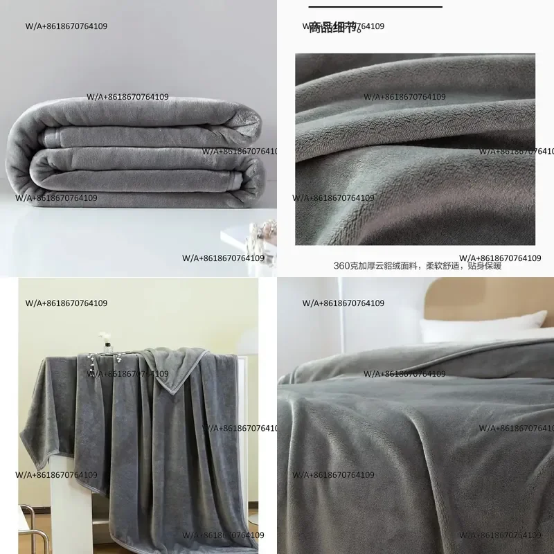 Folding bed Blanket size 100 * 150cm American tri-fold bed integrated cotton-filled tri-fold bed dual-purpose