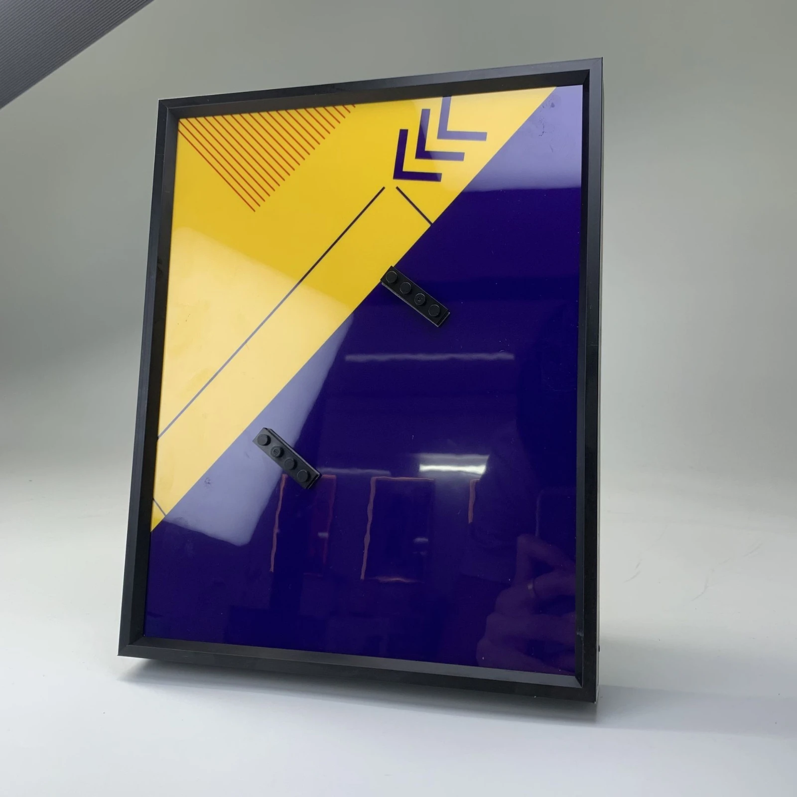 

Настенная рамка премиум-класса для подставки для коллекции моделей кирпичных автомобилей в масштабе 1:32