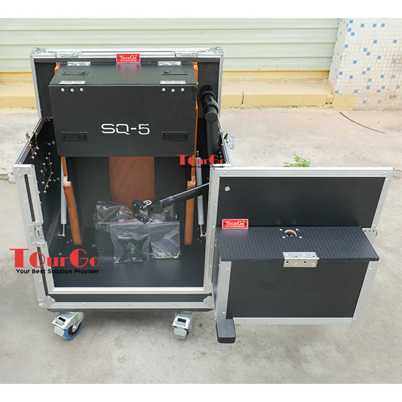 Aluminium-Flip-Flight-Mixer-Gehäuse für Allen & Heath SQ-5 Controller