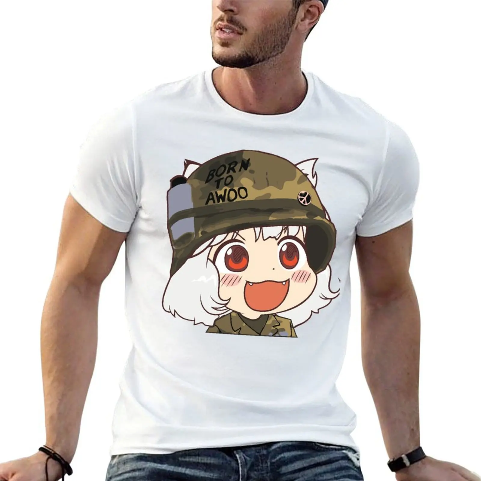 T-shirt décontracté d'été pour filles et garçons, grande taille, avec motifs militaires fascinants, le plus cool des designs.