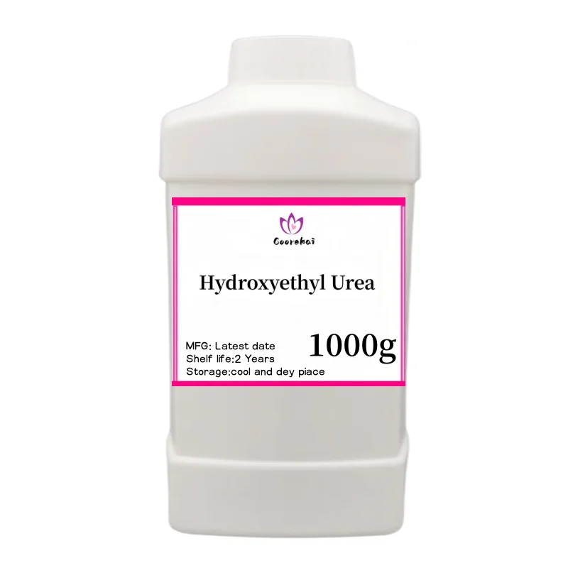 50-1000g Hot Selling Hydroxyethyl Urea Cosmetic Material For Skin Care