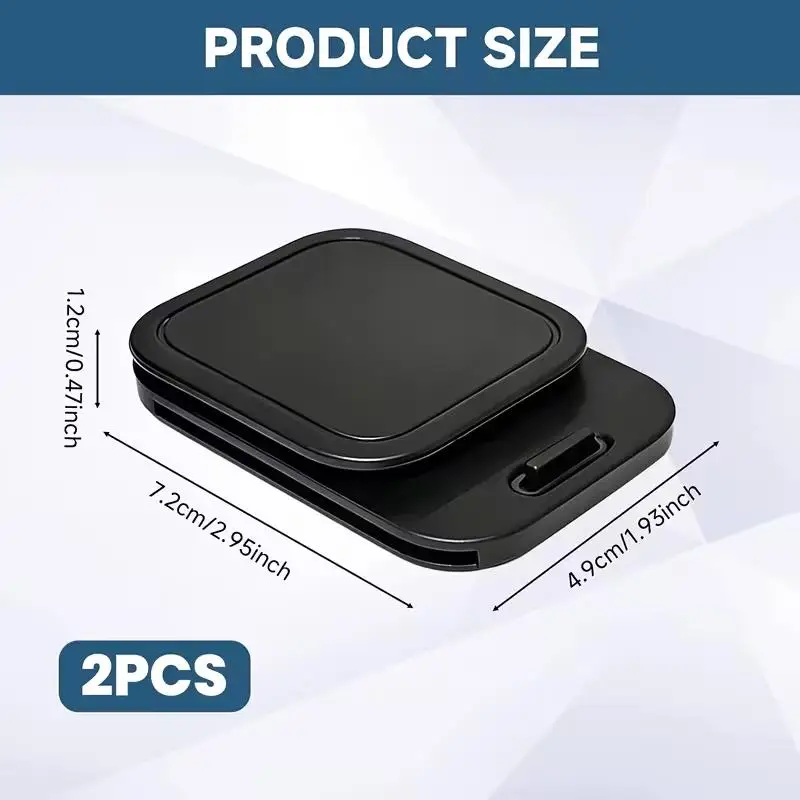 2pcs Adjustable Vehicle Seat Clips – Limits Shoulder Movement, Improves Comfort for Sedan/SUV/RV