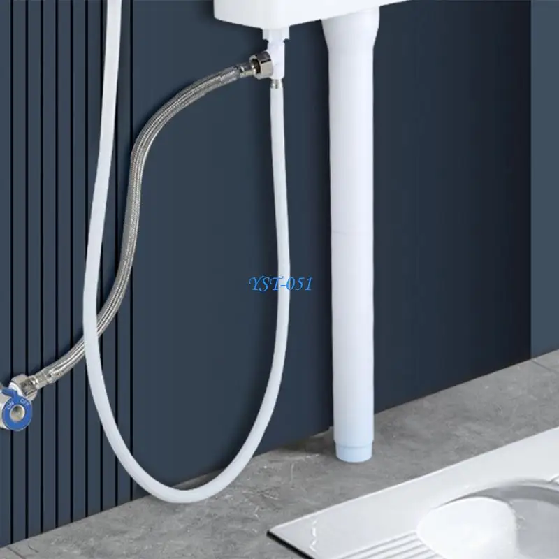 

E15A Flexible Bathroom Cleaning Sprays Tool Corrosion Resistant Quick Connection Installation for Universal Applications