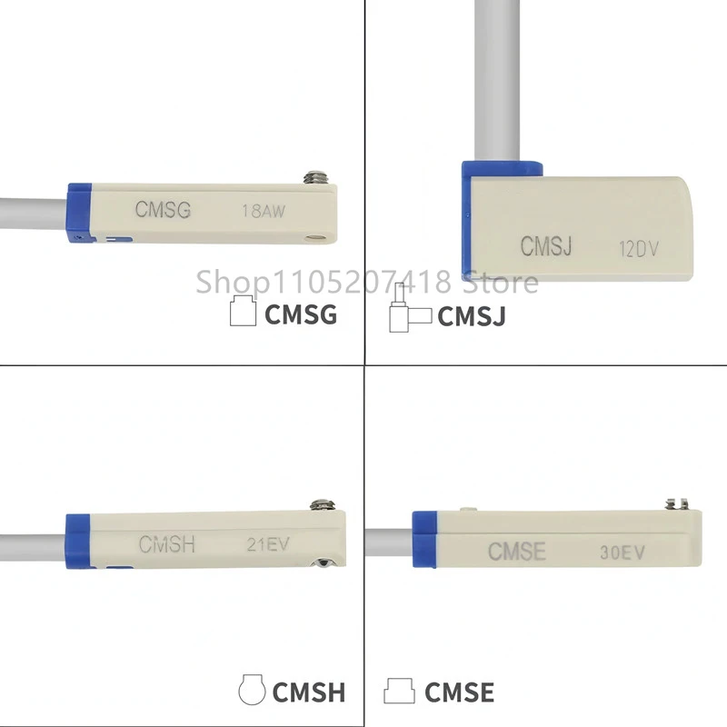 10PCS/Lot Pneumatic Magnetic Switch CMSG-020 CMSJ CMSE CMSH DMSG DMSJ DMSE DMSH-020 DMSG DMSJ DMSE DMSH NPN/PNP Switch Sensor ﻿