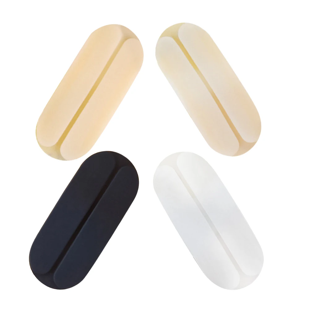 4Pcs Silicone Bra Shoulder Pads Strap Cushions Comfortable AntiSlip Invisible BlackWhiteSkinTone MiniPad Women Bras Accessories