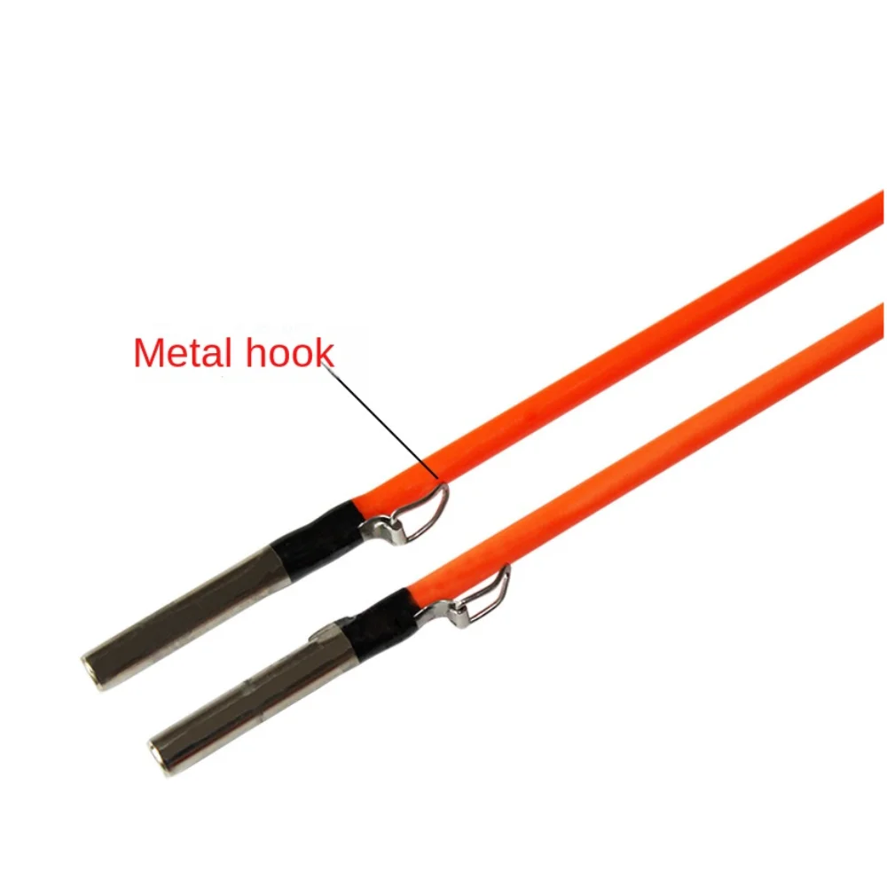 

2 SECTION Ice Fishing Rods Retractable Spinning Ice Fishing Pen Pole Portable 0.5m 0.6m Ice Fishing Rod Ice Winter Fishing