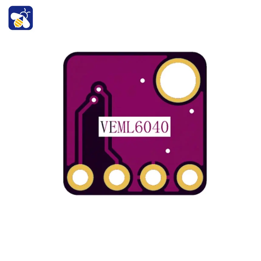 VEML6040 RGBW colour sensor measurement I2C integrated chip Ambient light content intensity