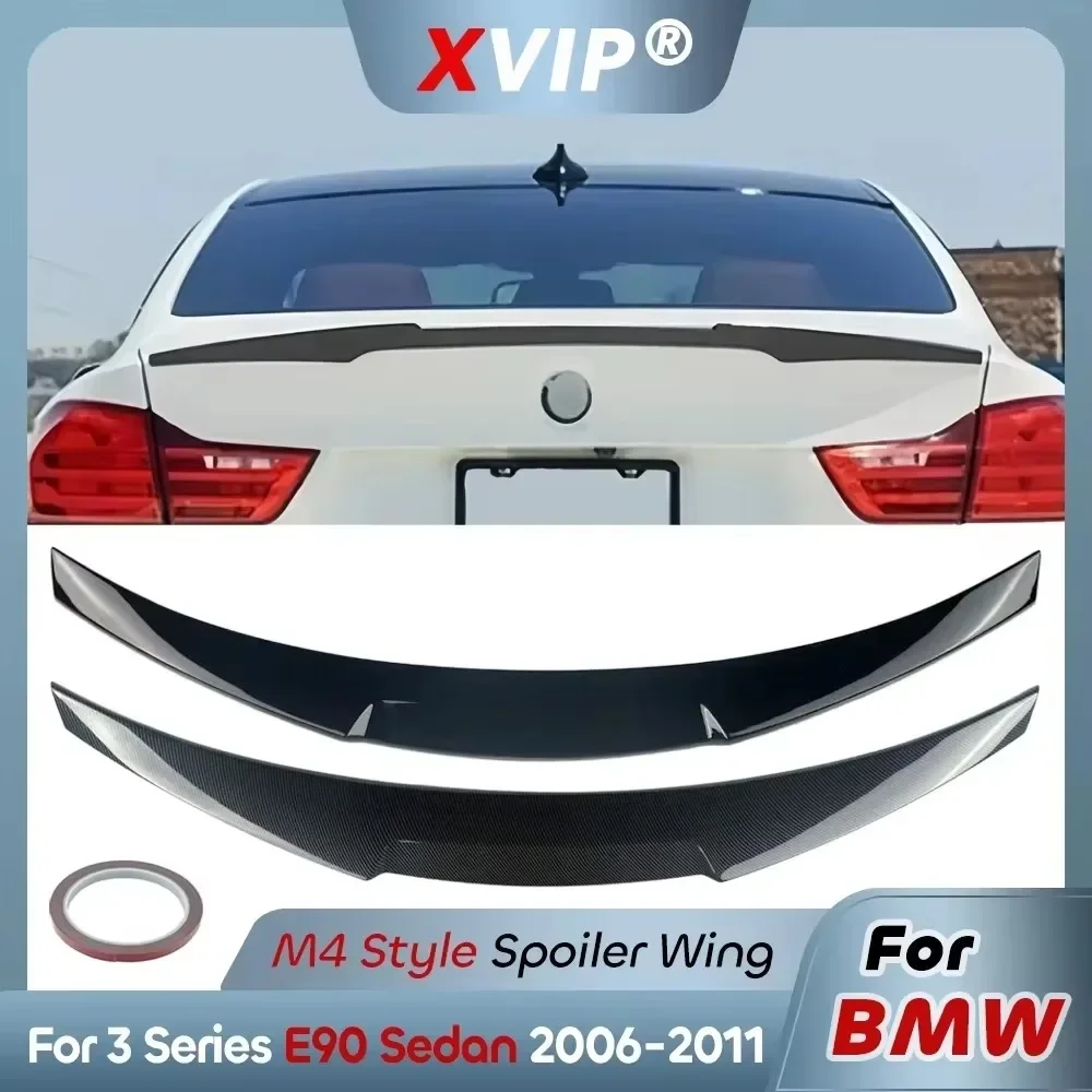 

XVIP M4 MP PSM Style Rear Trunk ABS Spoiler Wing Tail Exterior Parts Spoiler Wing For 2006-2011 BMW 3 Series E90 4-Door Sedan