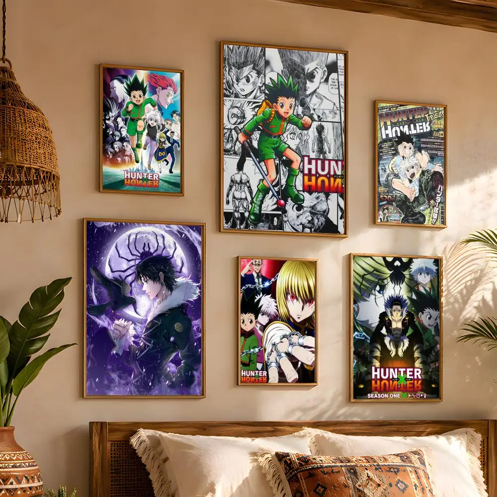 anime hunter x hunter Everyday Room Vibe Minimalist Lifestyle Vibe Above Bed Decor Modern Room Elevation Cozy Room Poster