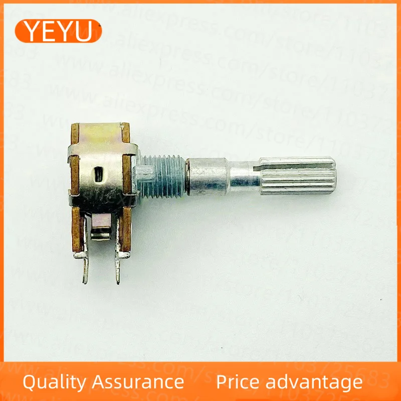 مكبر صوت مزدوج ، مقياس الجهد الصوتي ، WTH148 ، 16 نوع ، B50K ، 6-pin ، 30 طول محور ، B503 ، 2