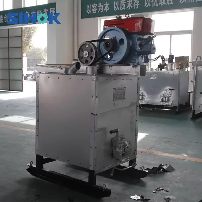 300Kg Single Cylinder Mechanical Thermoplastic Preheater for Road Marking (SPH-T300)