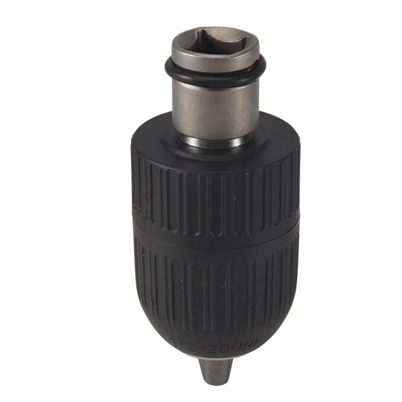 2-13Mm 1/2-20UNF With 1/2 Chuck Adaptor Self-Locking Keyless Electric Drill Chuck For Impact Wrench Conversion Tools Set Holder