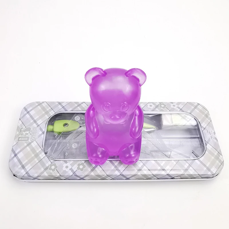 Cute Bear Nea Doh Sensory Fidget Cube Stress Relief Anxiety Sensory Tool For Focus ADHD & Office Desk Calming Gadget Squeeze Toy - view 6