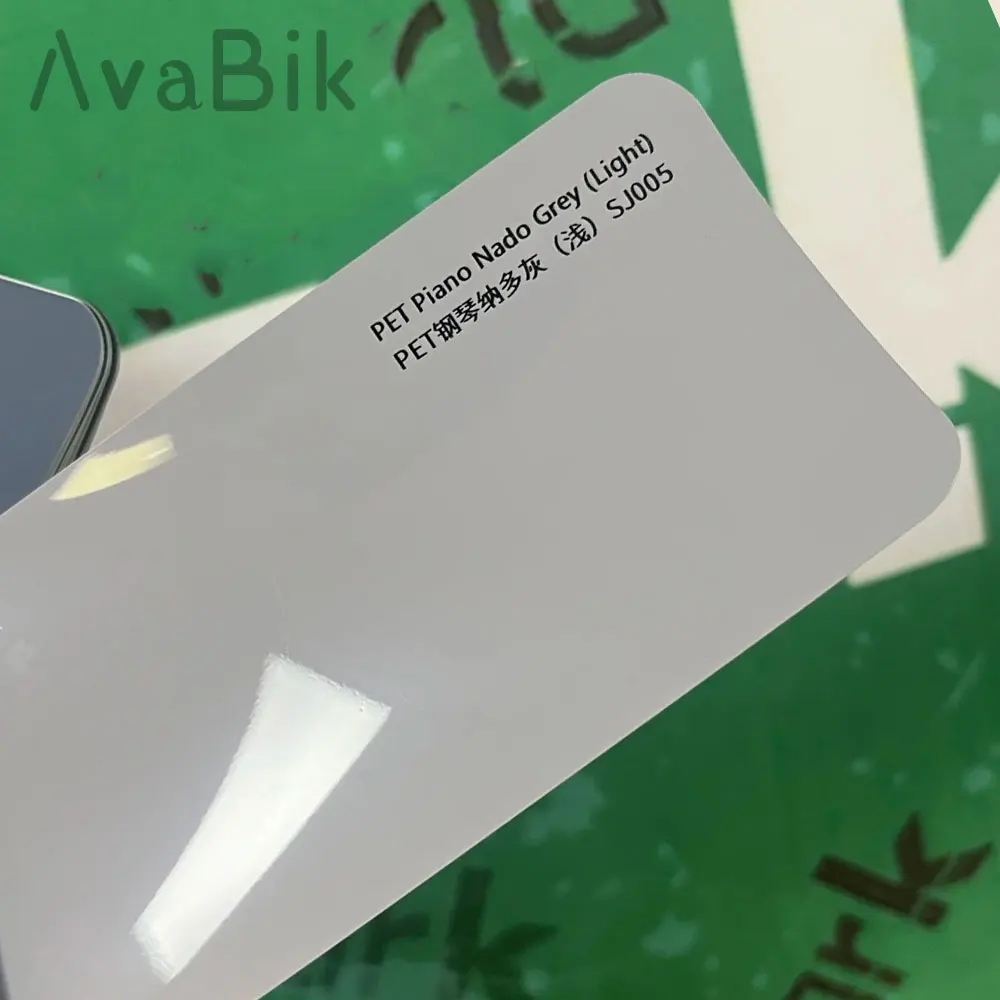 

PET shallow nado gray Vinyl Car Wrapping Film Anti-scratch With Air Release Initial Low Tack Glue for Auto Motorcycle Stickers