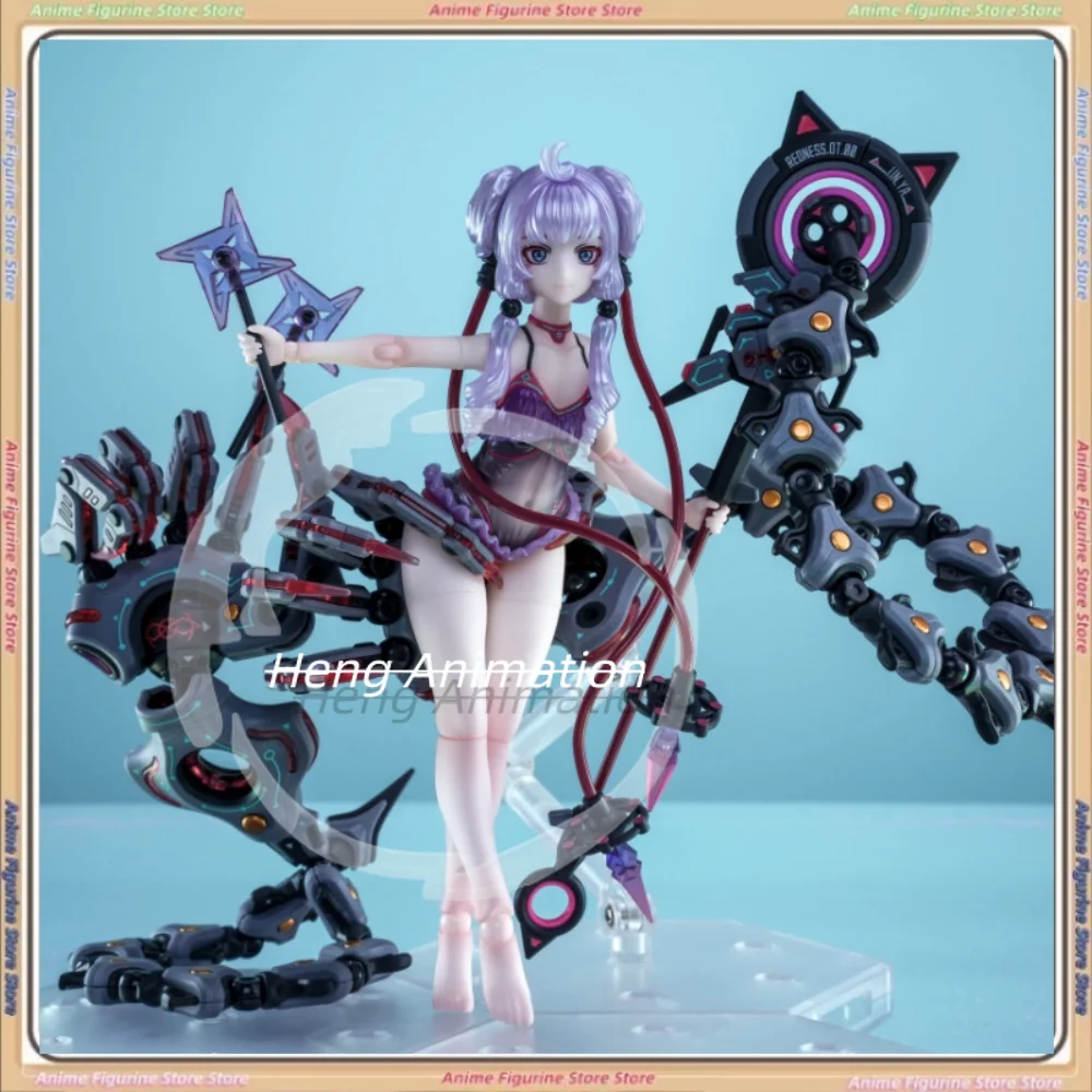 

Размерная фигурка Guochuang Mecha Ji Niang 1/12, оригинальная фигурка ведьмы Lin Ya, игрушечная фигурка, коллекция подарков