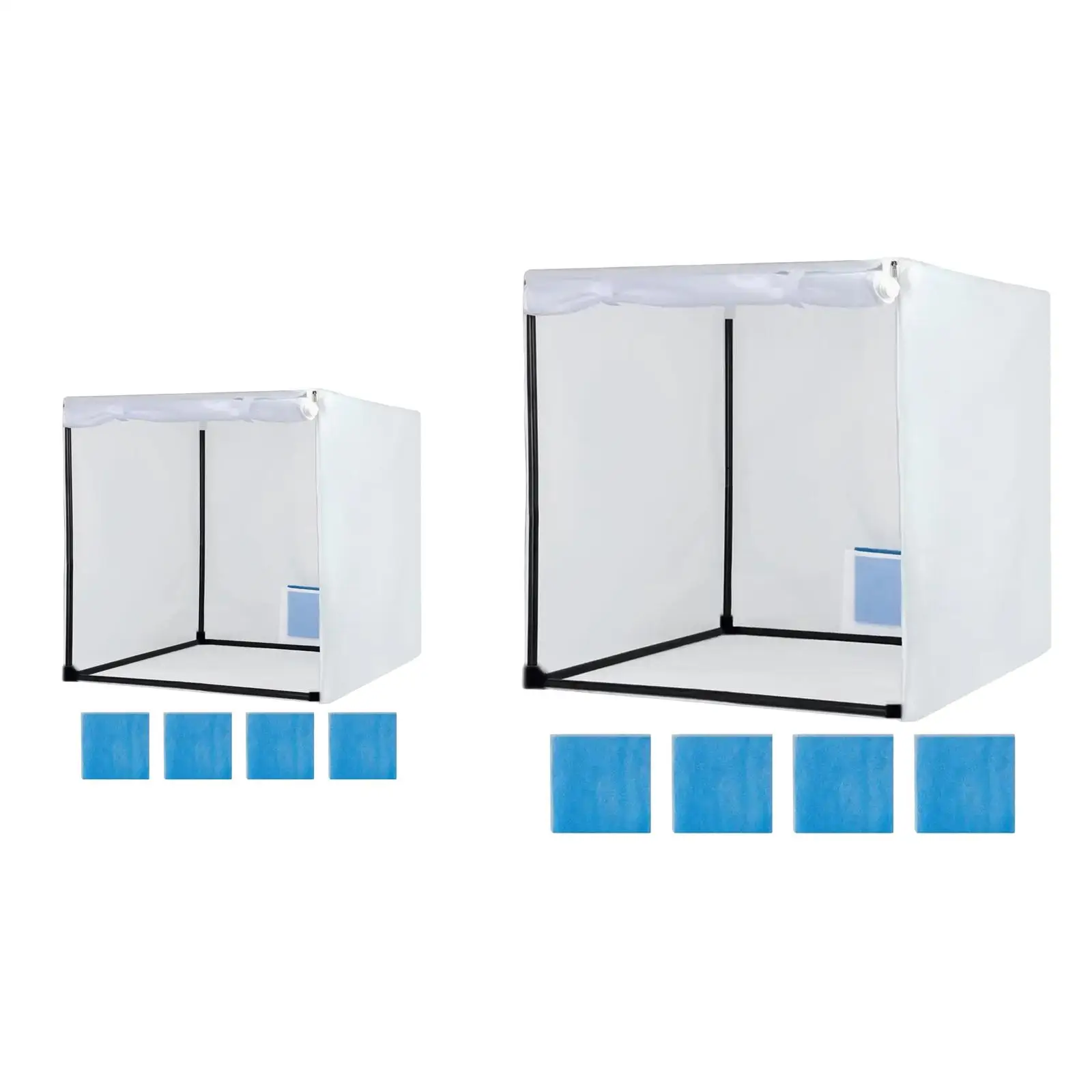 

Paint Booth Paint Tent,with Mesh Door,Airbrush Spray Booth Station Replacement