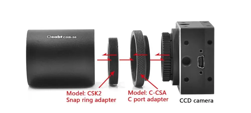 CSB Series Tube Lens Extension Tube Cage Shading Tube Cage Coaxial System 30mm Lens Tube Optical Experiment