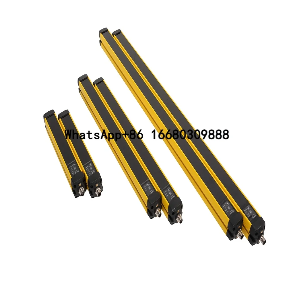 

SAKADY High Resolution IP65 Infrared Light Curtain Sensor Photoelectric Safety Sensor for Detecting People and Objects