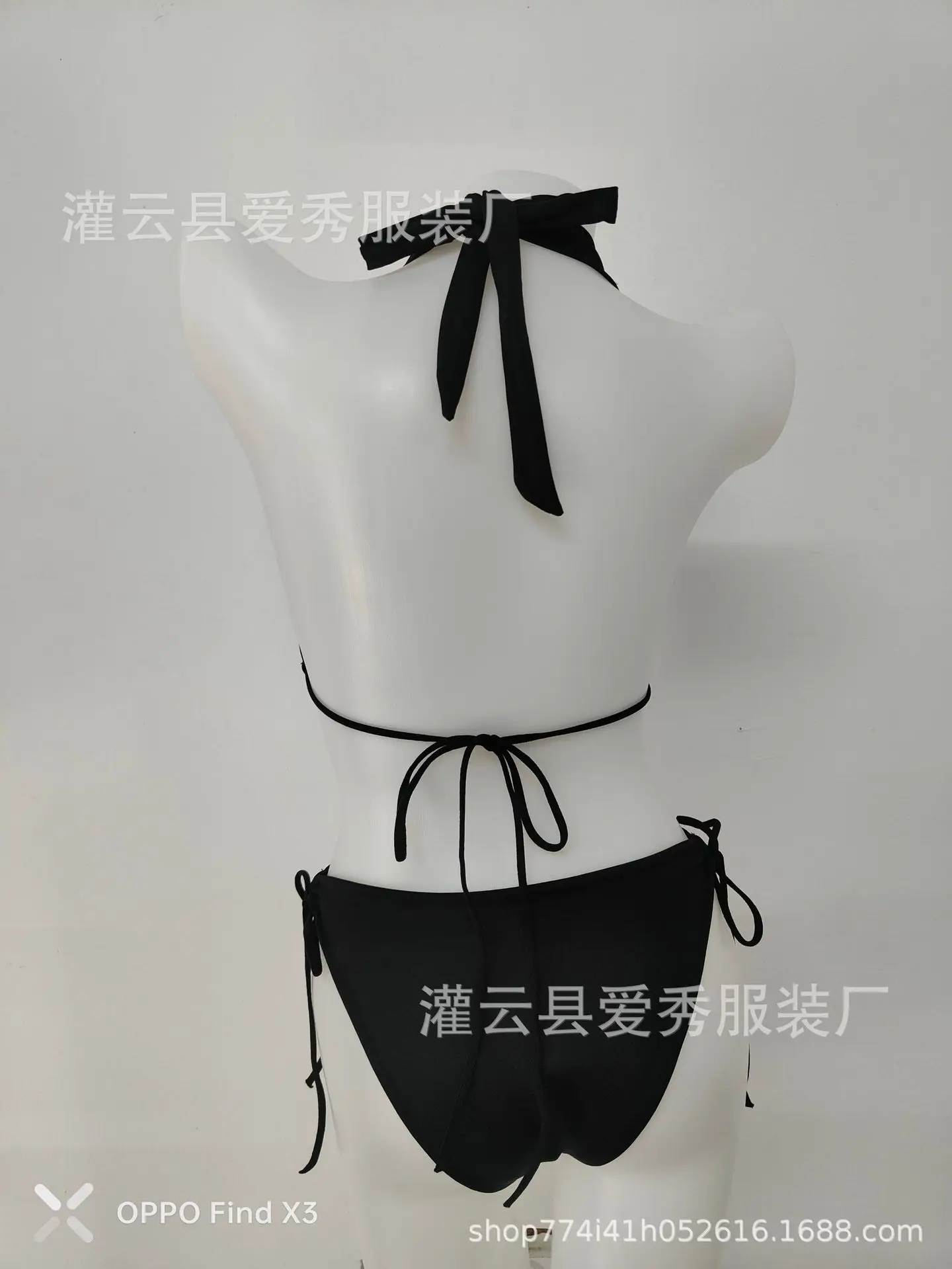 مثير المرأة ثونغ مجموعة البكيني الجانب الرسن التعادل ملابس السباحة السيدات انقسام حزام قابل للتعديل ضمادة نمط البرازيلي ملابس بحر