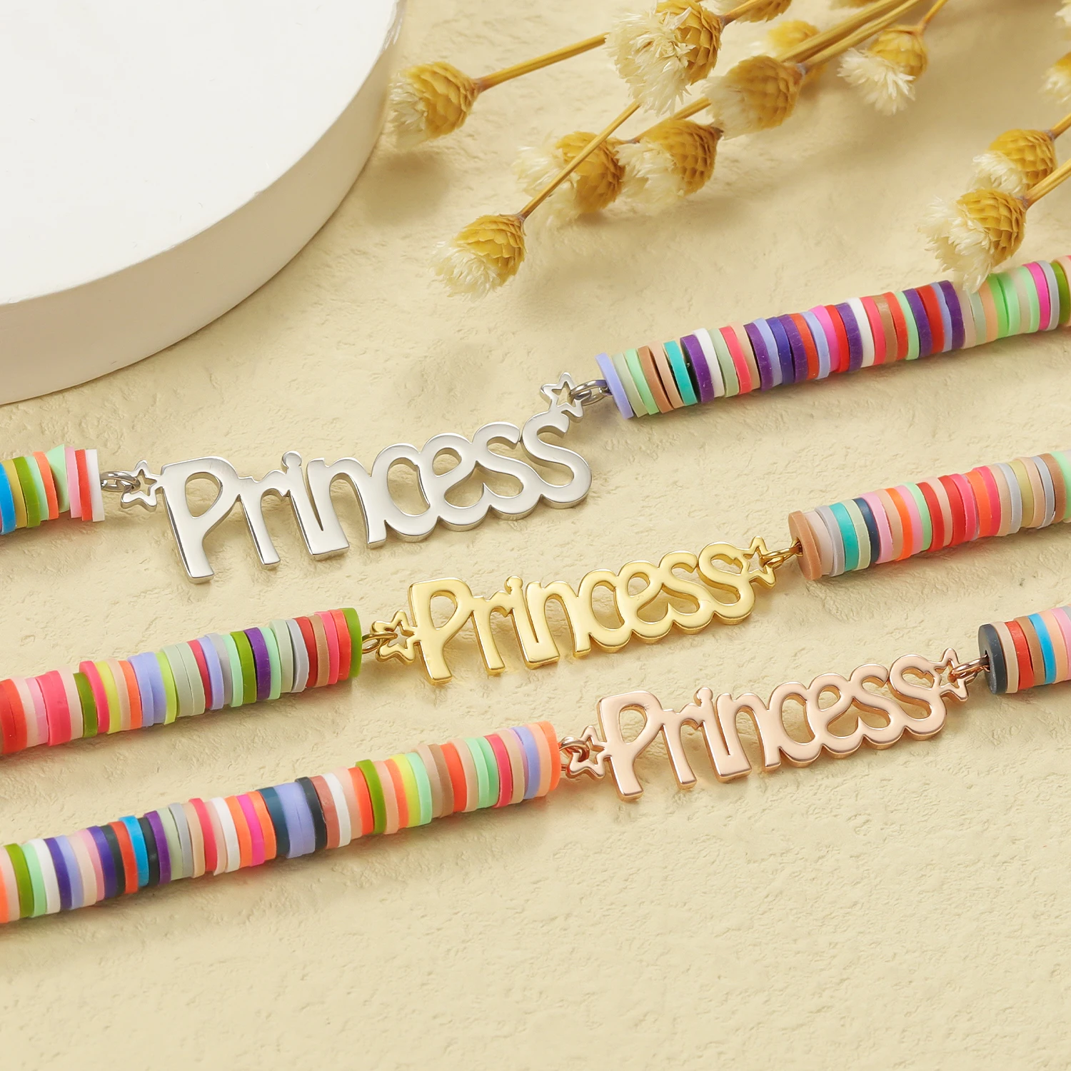 Custom Name Necklace With Rainbow Soft For Women Girl Personalized Stainless Steel Necklace Choker Pendant Jewelry Christmas Gif
