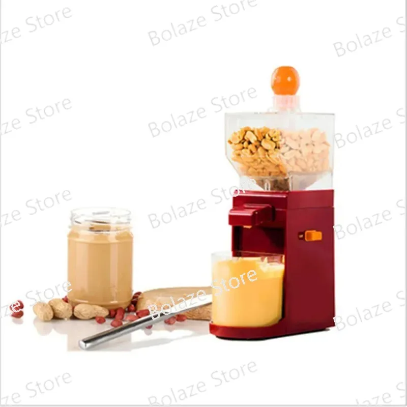 Household Electric Peanut Butter Machine Deep-fried Peanut Butter Maker Cereal Crush Cashews Almonds Grinding Machine