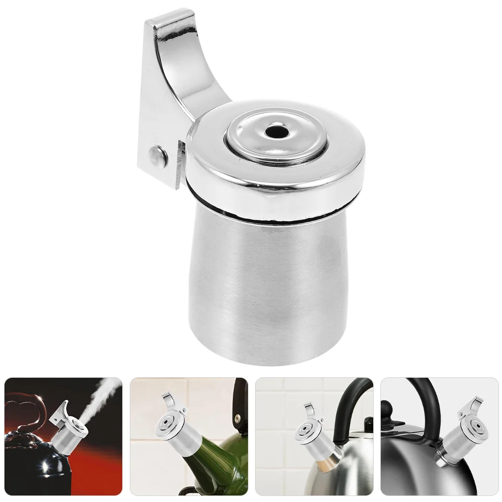 2 Pcs Teapot Whispering Spout Kettle Loud Whistles Flutes Tube Water Boiling Replace Nozzles Whistling Parts Teakettle