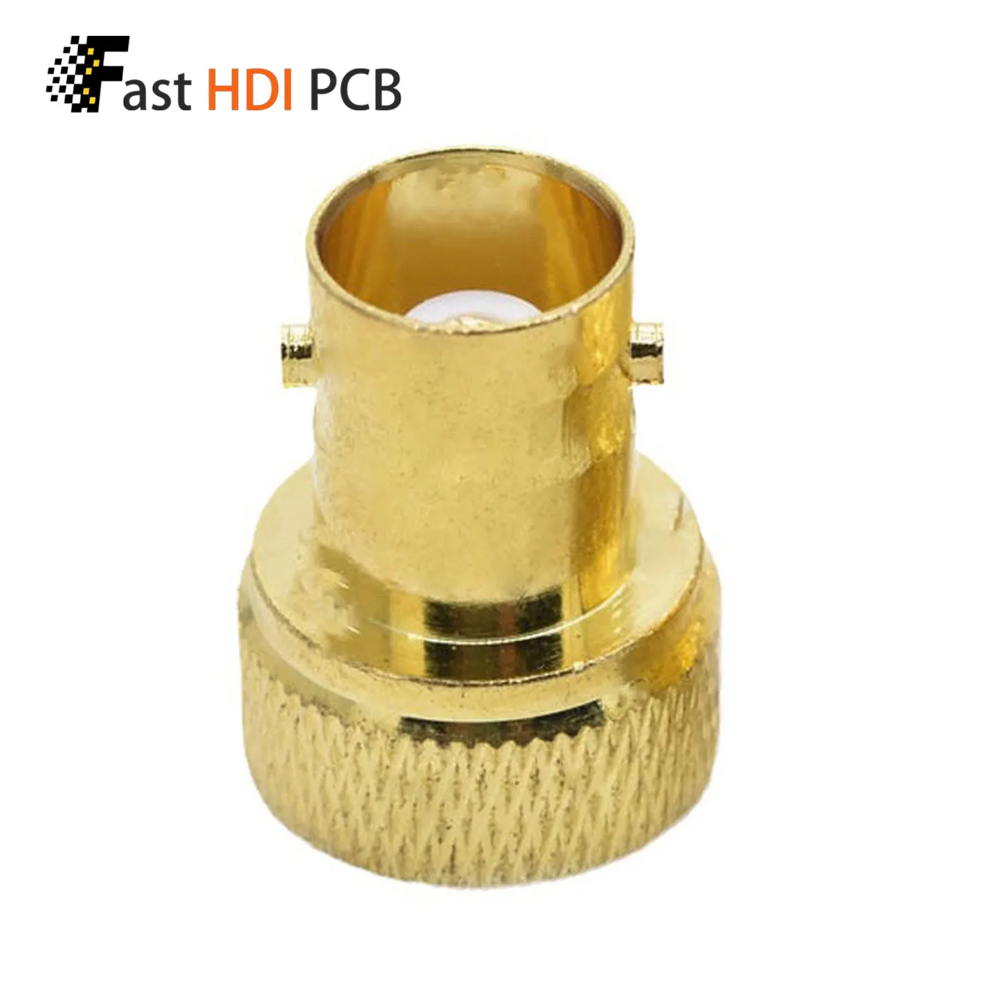 BNC Female to SMA Male Adapter Flange Mount Gold Plated SMA/BNC-JK 50 Ohm RF Coaxial Connector for Antenna Two Way Radio Walkie