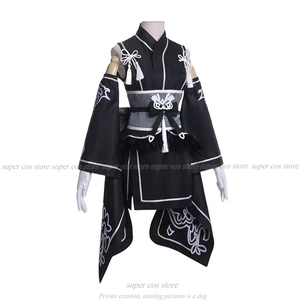 Game NIKKE The Goddess of Victory X NieR Automata 2B Cosplay Costumes YoRHa Uniform Women Sexy Kimono Waistband Bow Prop Suit