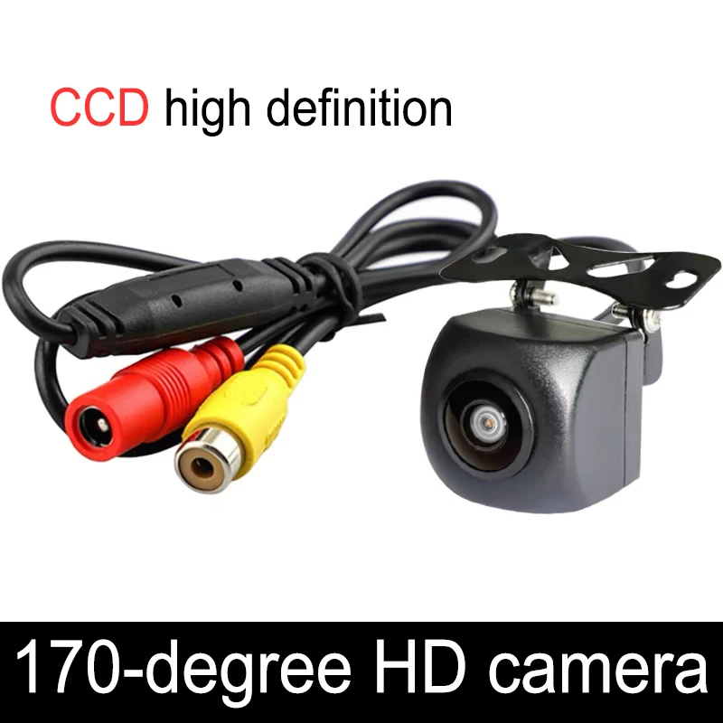 HD reversing camera CCD fisheye 170 angle 1080P waterproof and shockproof night vision rear camera