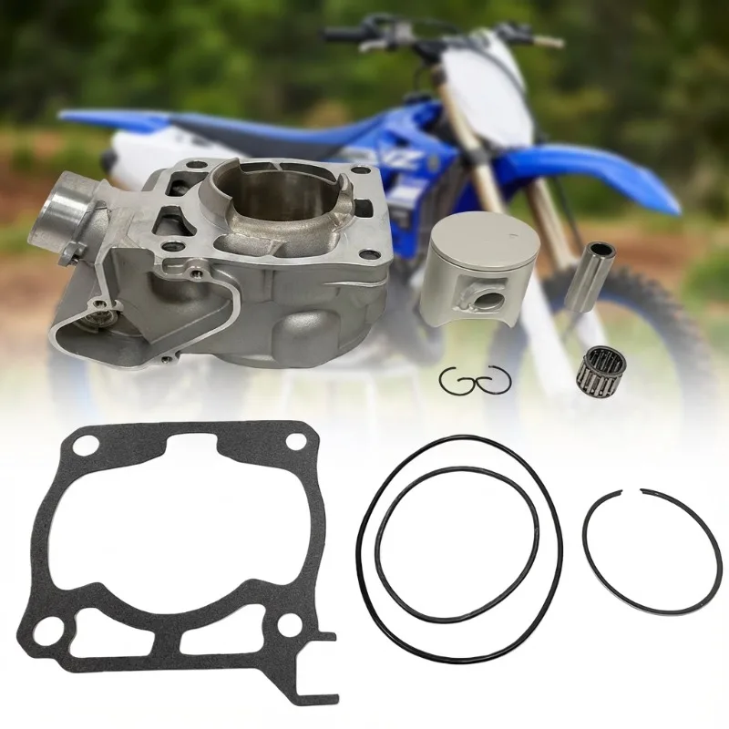 

Motorcycle Engine Parts 54mm Cylinder Piston Kit Motor for Yamaha YZ125 2005-2021 TEAM 2011-2014 YZ125X YZ125X YZ125G Motoblock