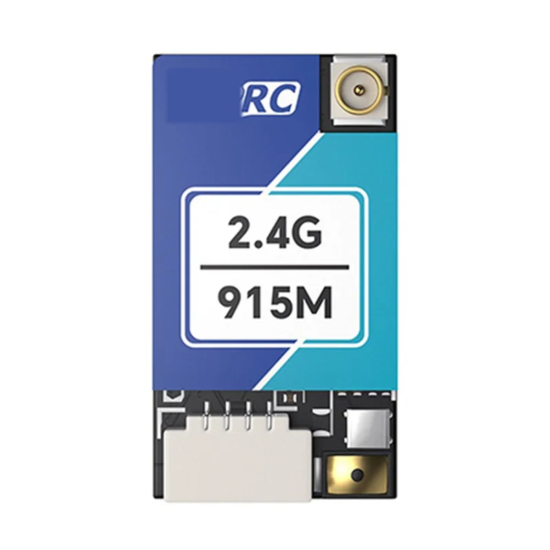 SQPP-para ELRS Nano 915M/2,4G receptor de doble banda DIY FPV Quadcopter piezas de drones de largo alcance Wifi incorporado ESP32-C3 Chip LR1121