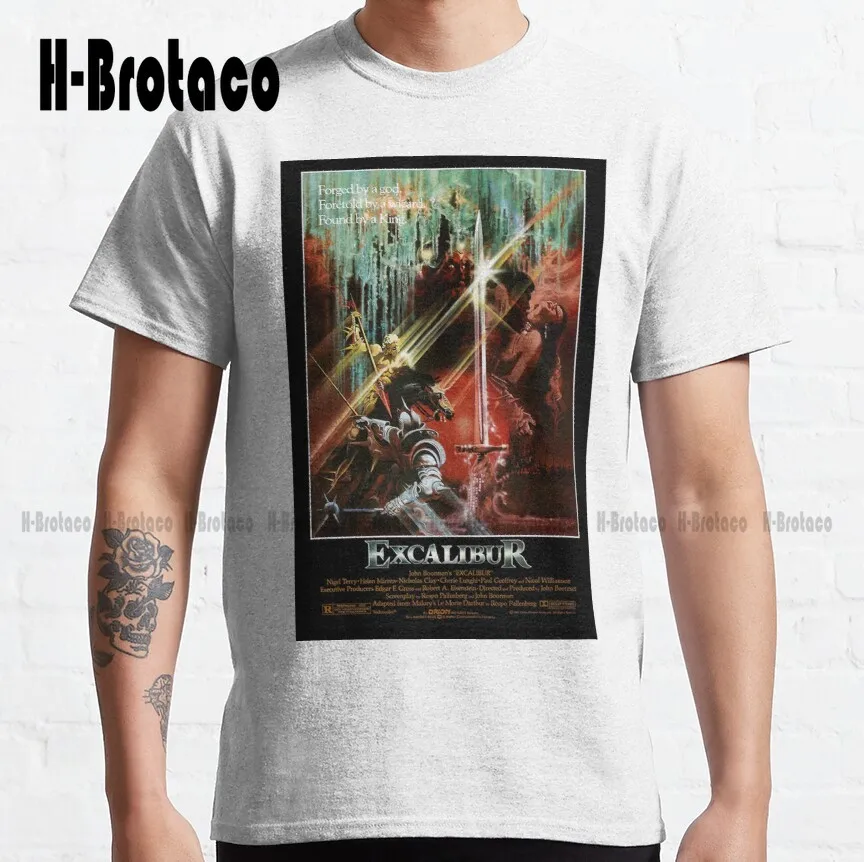 Excalibur Classic T-Shirt High Quality Cute Elegant Lovely Kawaii Cartoon Sweet Cotton Tee Shirts Xs-5Xl Unisex Digital Printing