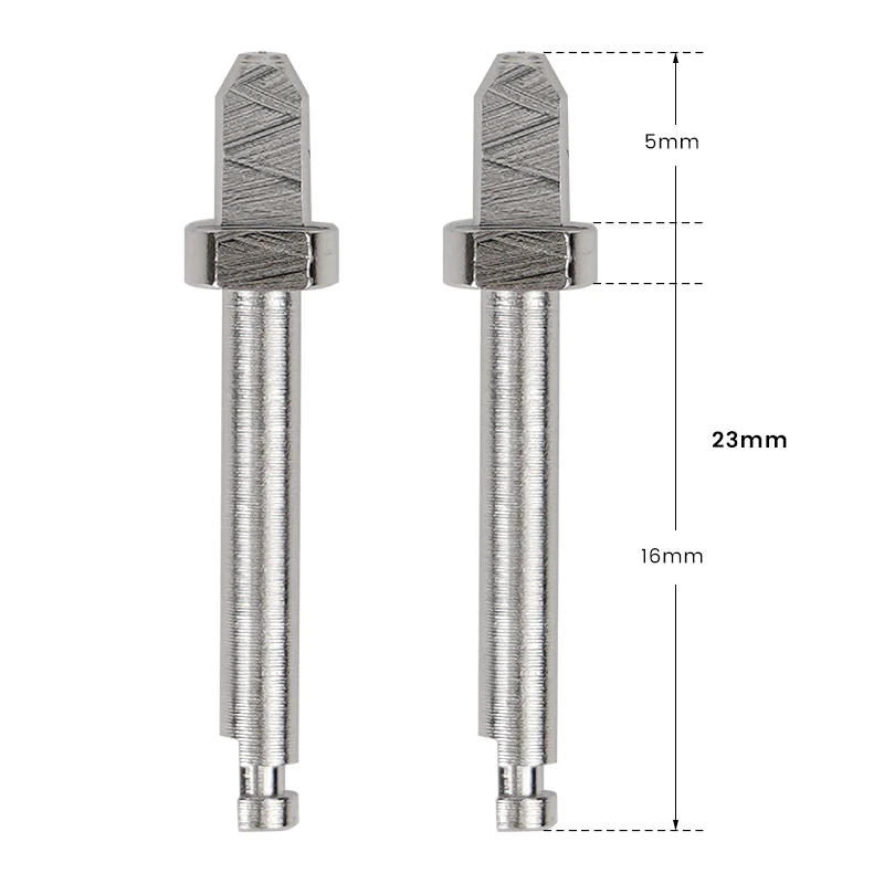 6Pcs Dental CA 2.35mm Mandrel Silicon Ion Polishing Head Holding Rod Composite Polisher RA Rotary Tool for Low Speed Handpiece
