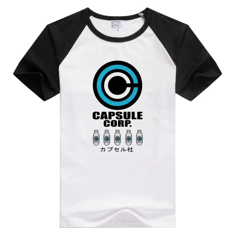 FOR Capsule Corp short sleeve casual Men Women T-shirt Comfortable Tshirt Cool Print Tops Fashion GA711